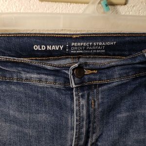 Old Navy 14 Straight Leg Jeans